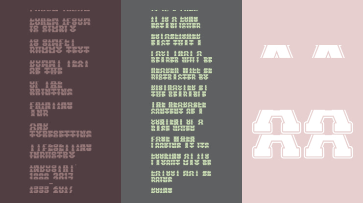 Scholar Varsity Stacked Monogra Font