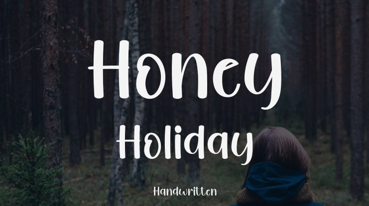 Honey Holiday Font