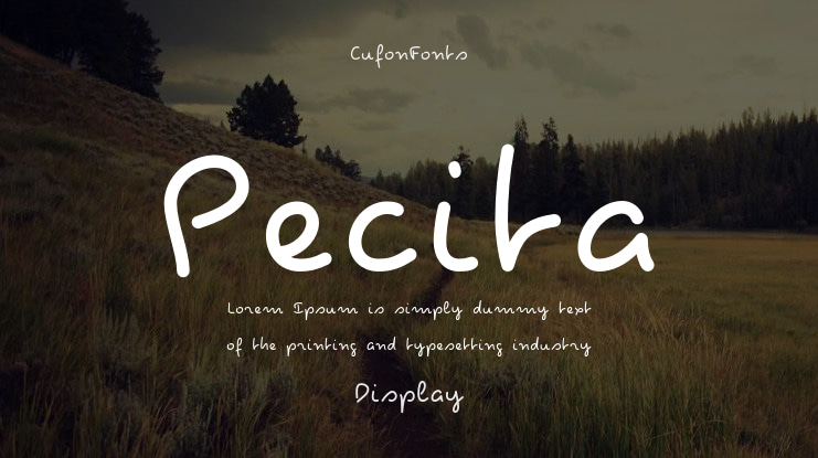 Pecita Font