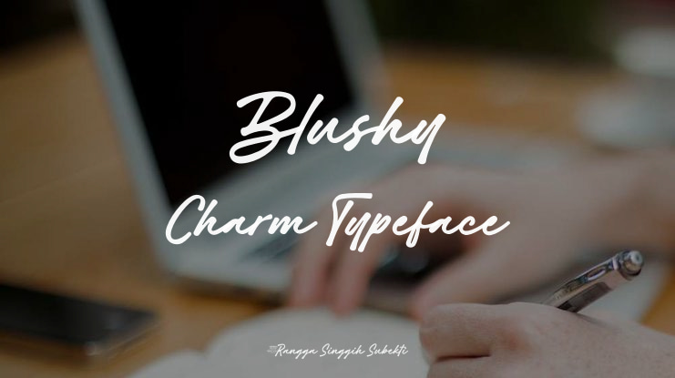 Blushy Charm Font