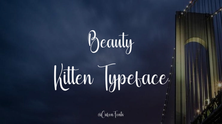 Beauty Kitten Font