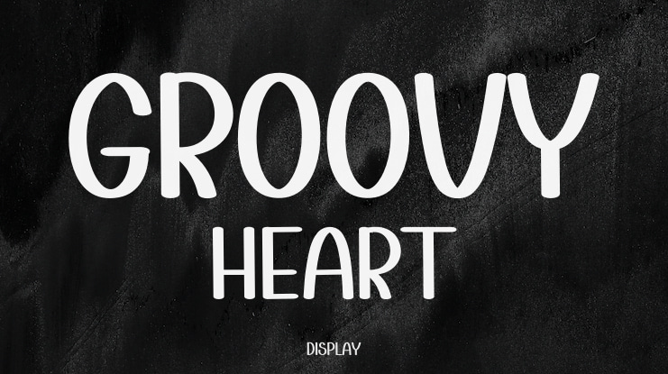 Groovy Heart Font