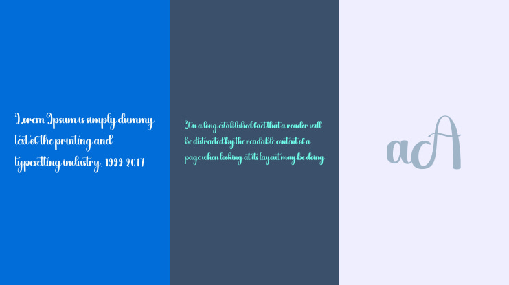 Beauty Navigation Font