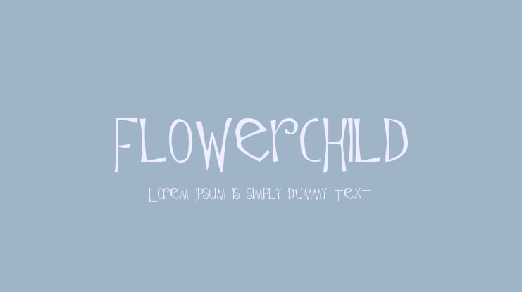 Flowerchild Font
