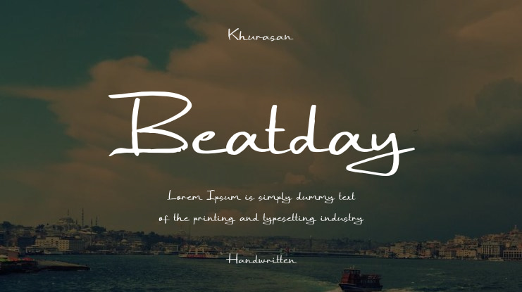 Beatday Font