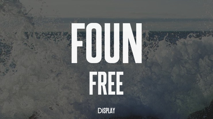Foun Free Font