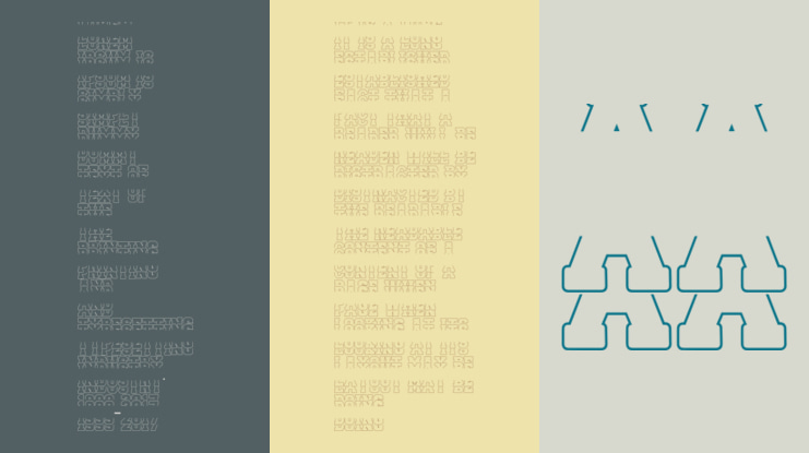 Scholar Stacked Monogram Font