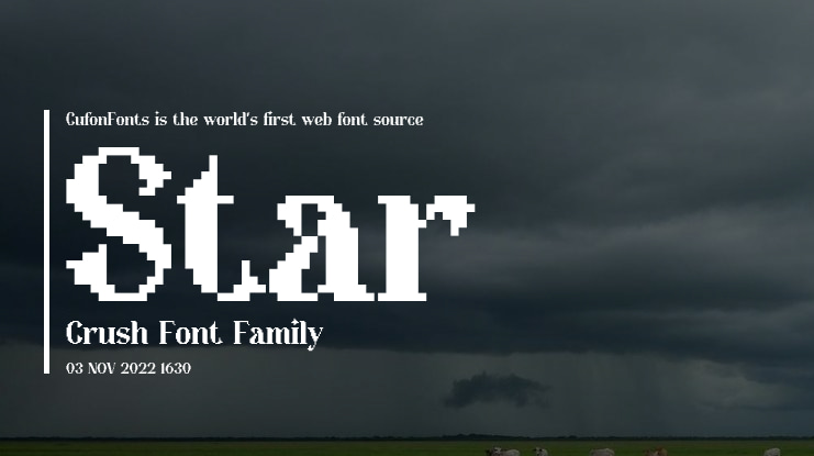 Star Crush Font
