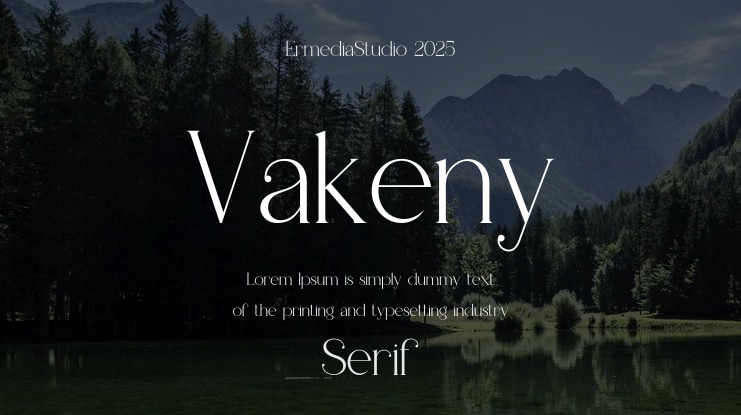 Vakeny Font