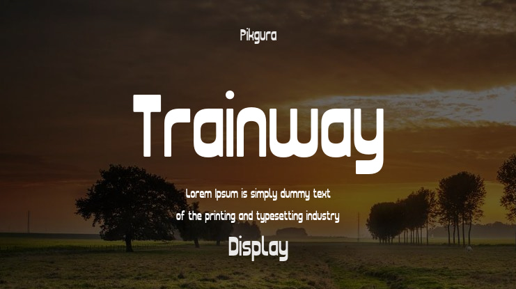 Trainway Font
