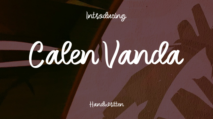 Calen Vanda Font
