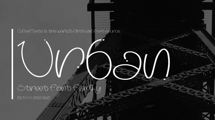 Urban Street Font