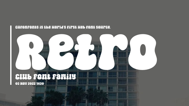 Retro Club Font