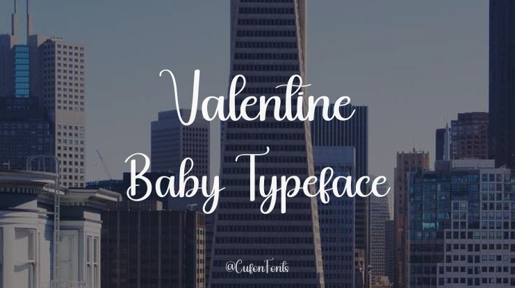 Valentine Baby Font