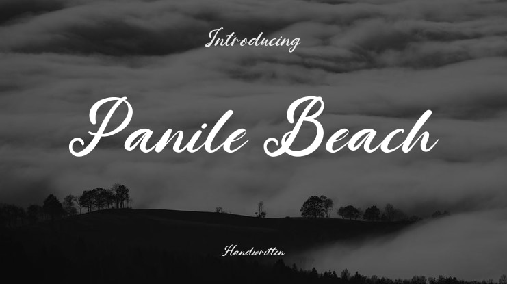 Panile Beach Font