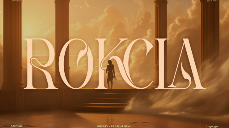 Rokcla Font