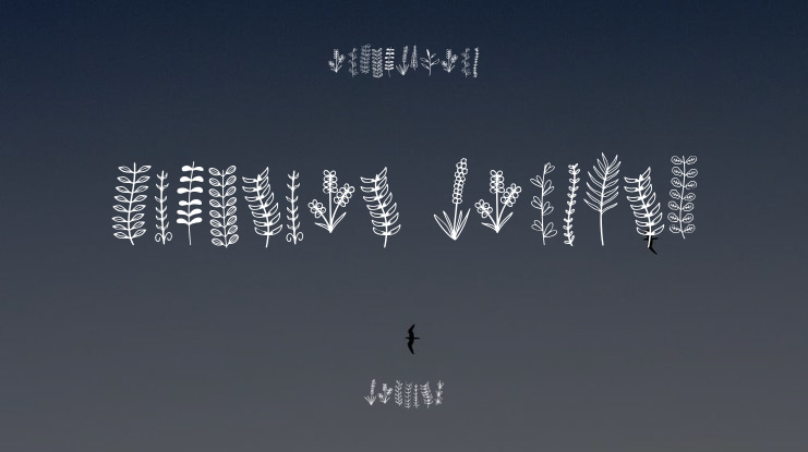 Floralia Dingbat Font