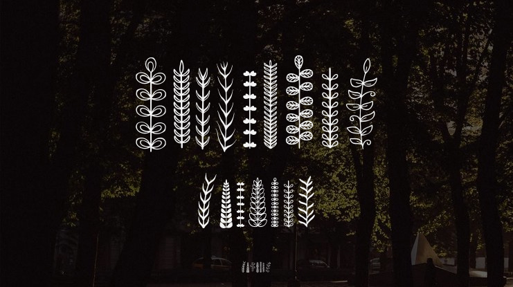 Crownleaf Dingbat Font