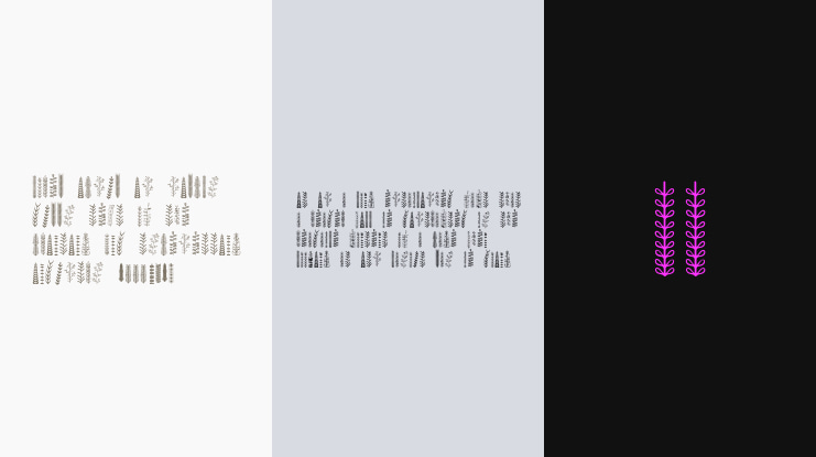 Crownleaf Dingbat Font