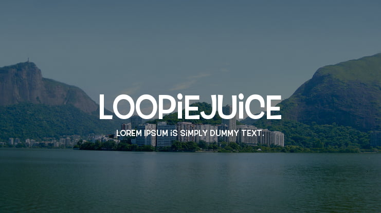 Loopiejuice Font