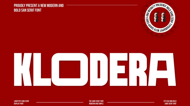 Klodera Font