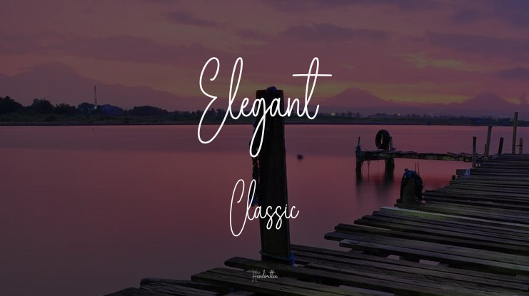 Elegant Classic Font