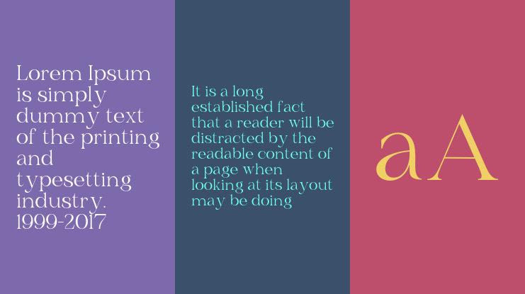 The Jorway Font Family