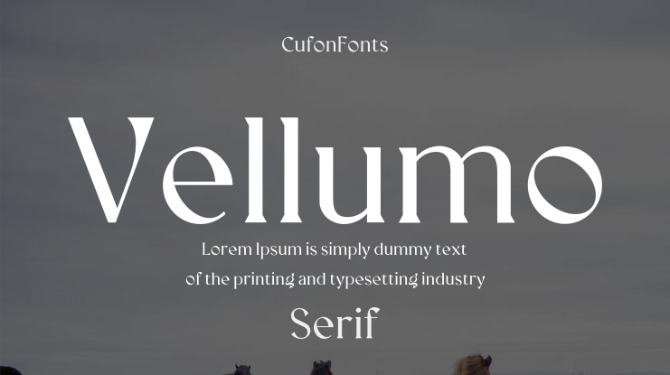 Vellumo Font