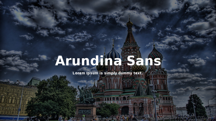 Arundina Sans Font