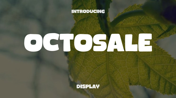 Octosale Font