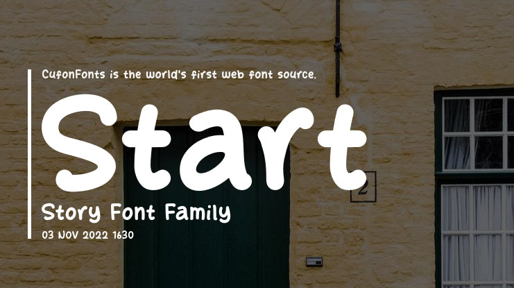 Start Story Font