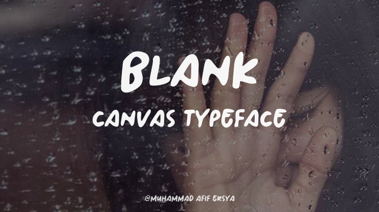 Blank Canvas Font