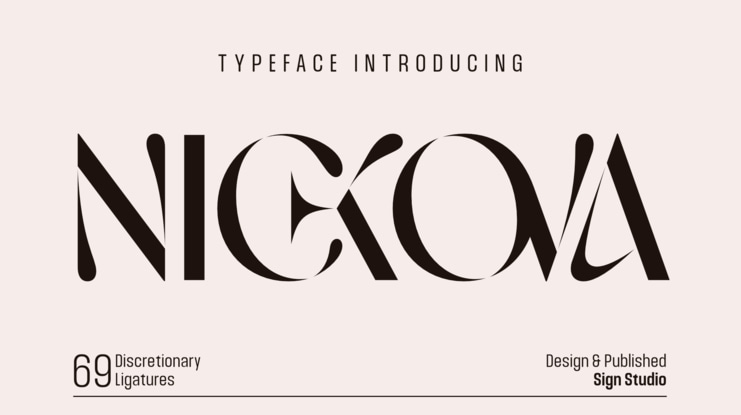 Nickova Font
