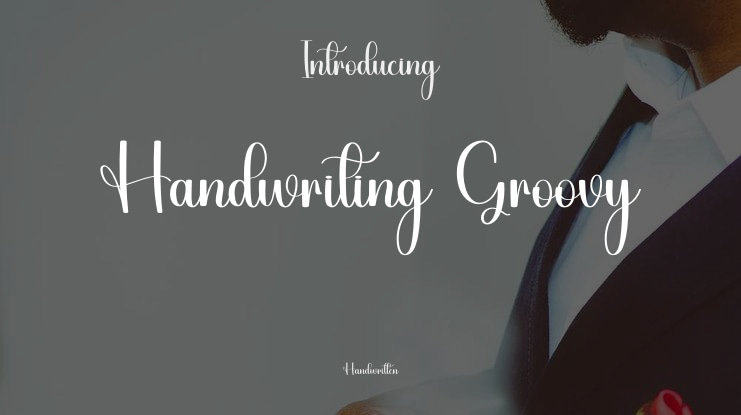Handwriting Groovy Font