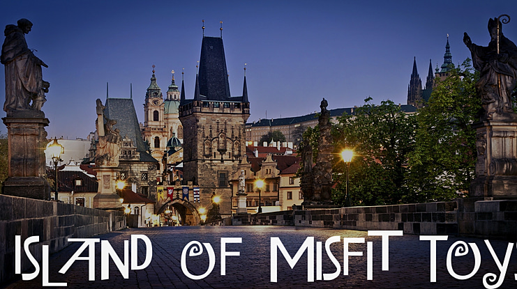 Island of Misfit Toys Font Family