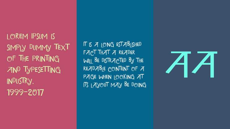 Island of Misfit Toys Font Family