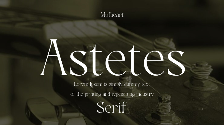 Astetes Font