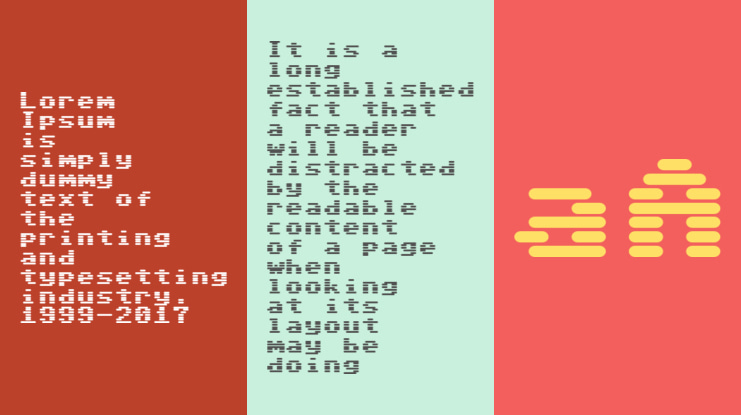 Sixtyfour Convergence Font