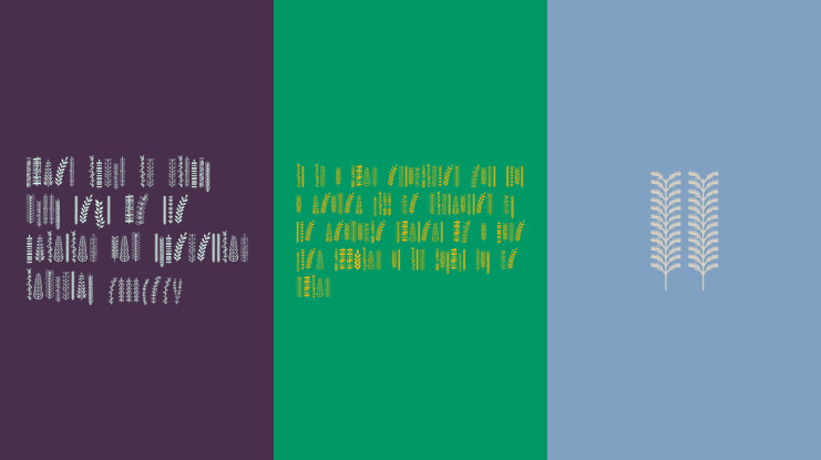 Petaline Dingbat Font