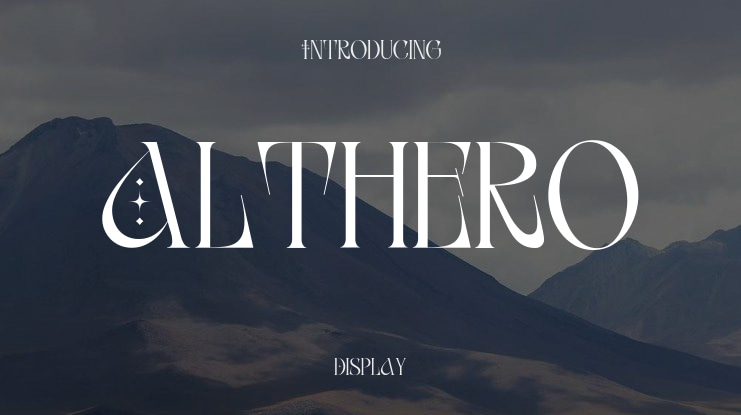Althero Font