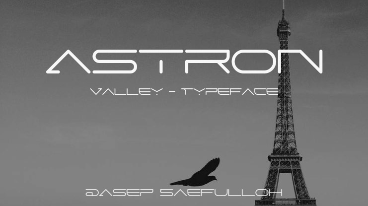 Astron Valley - Font Family