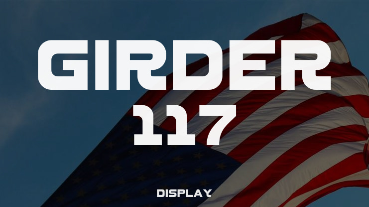 Girder 117 Font