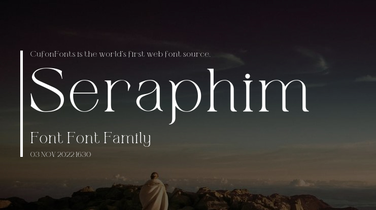 Seraphim Font