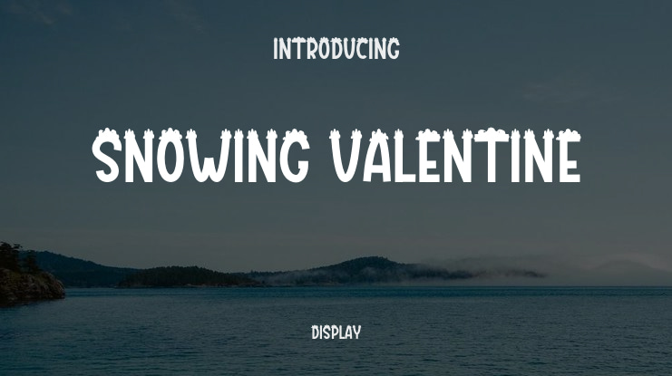 Snowing Valentine Font
