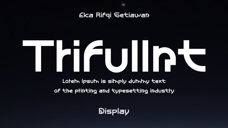 Trifullnt Font