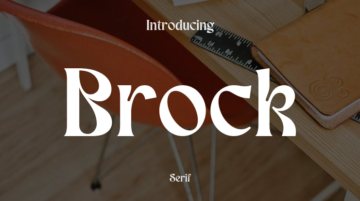 Brock Font