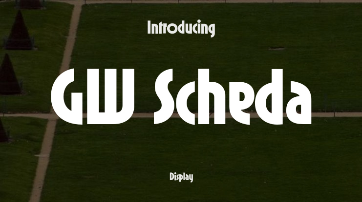 GW Scheda Font