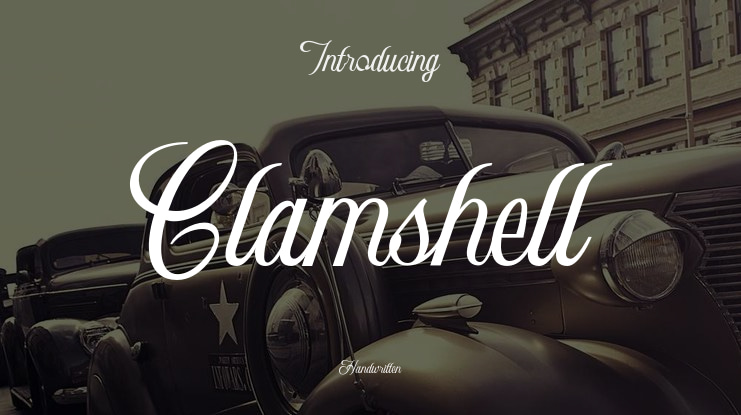 Clamshell Font