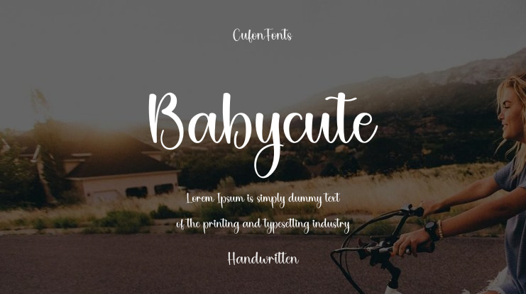 Babycute Font