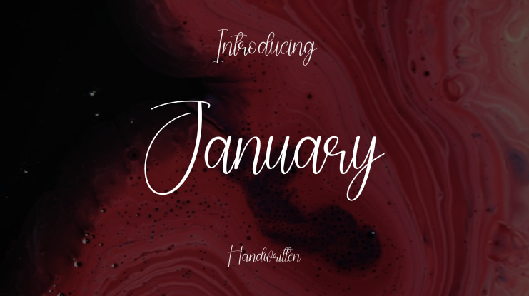 January Font